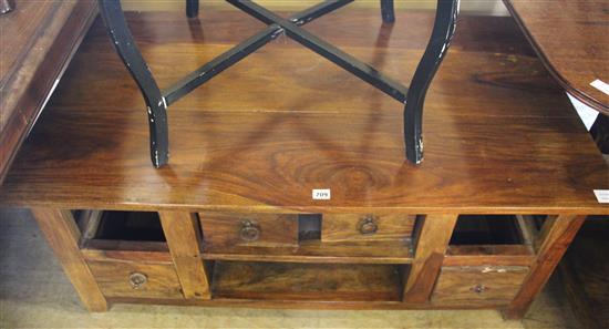 Indian teak coffee table